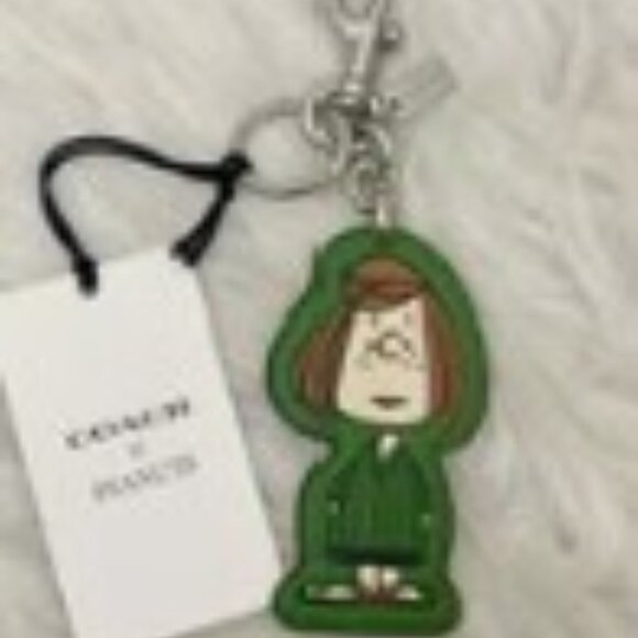 Coach X Peanuts Peppermint Patty Bag Charm - Picture 6 of 6